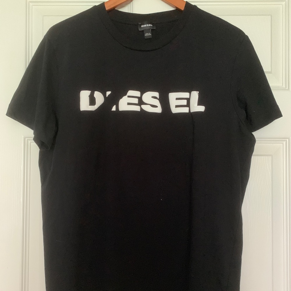 Black diesel t shirt